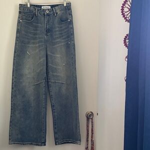 Fluenced Wide Leg Jeans